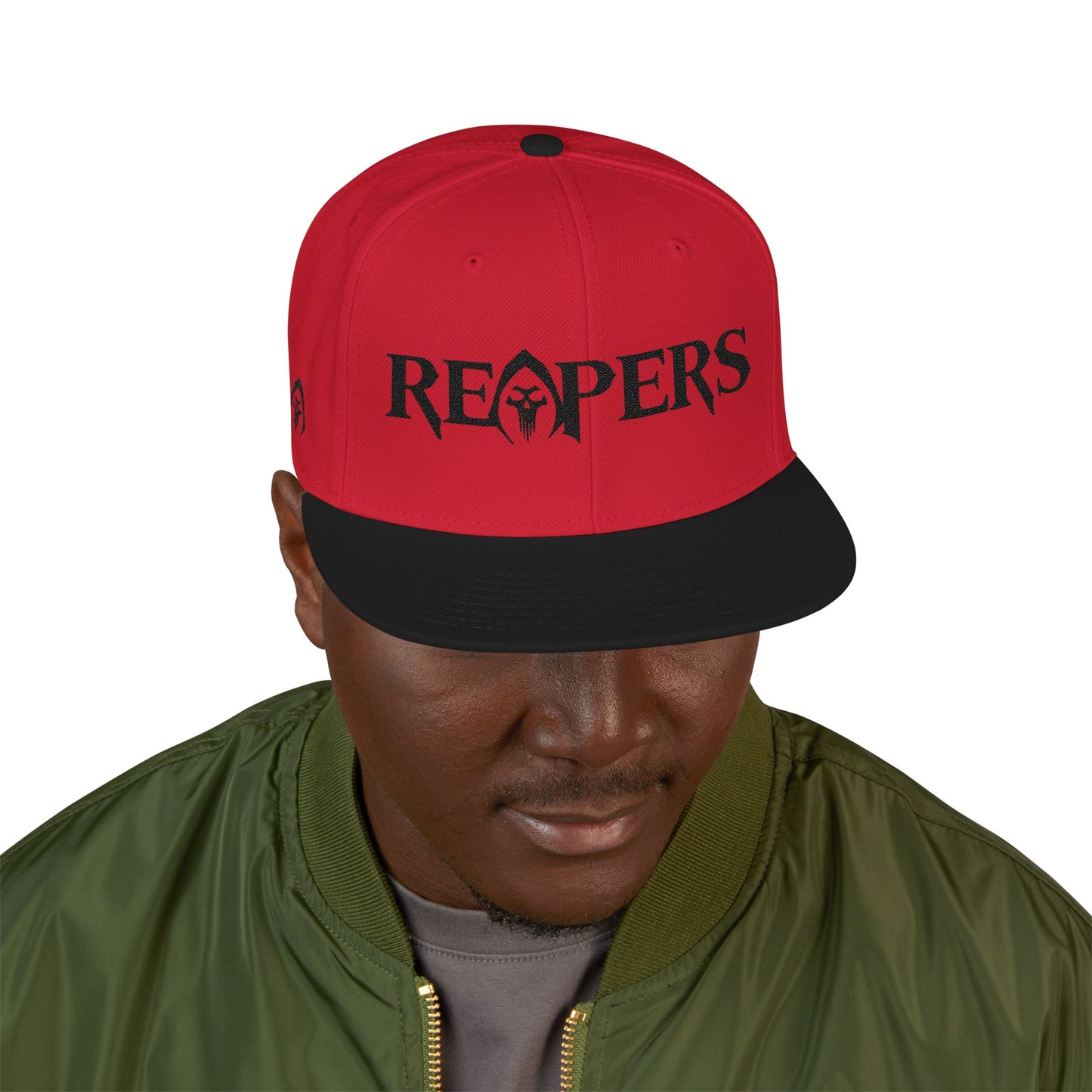 Gorra snapback de perfil alto REAPERS