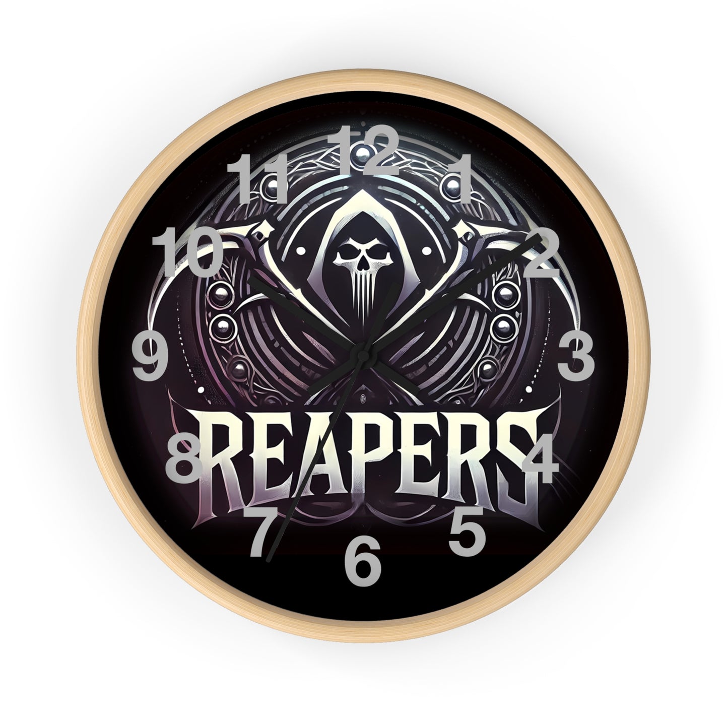 Reapers Wall Clock – Time Is a Weapon