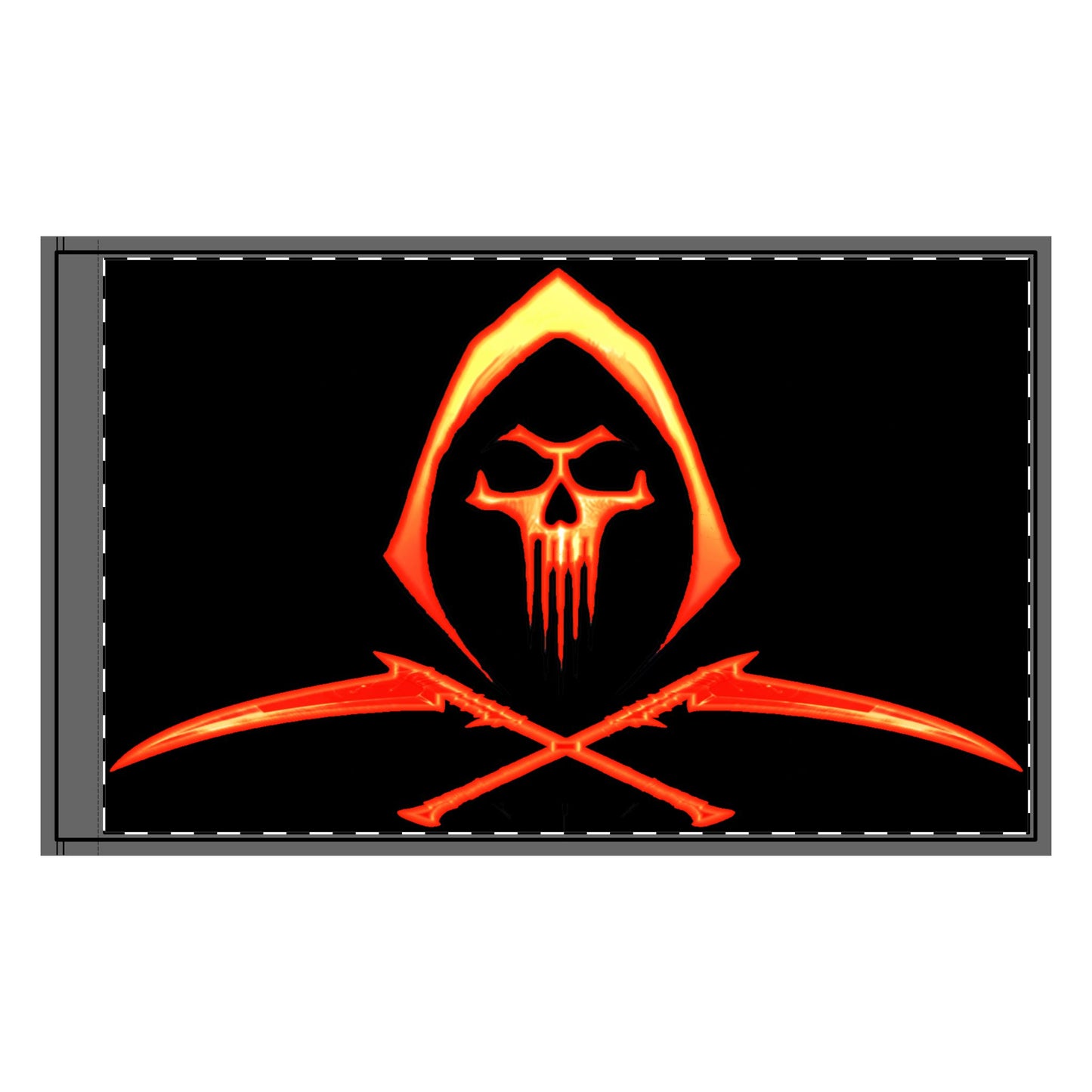 REAPERS Signal Banner – Double-Sided Tactical Standard