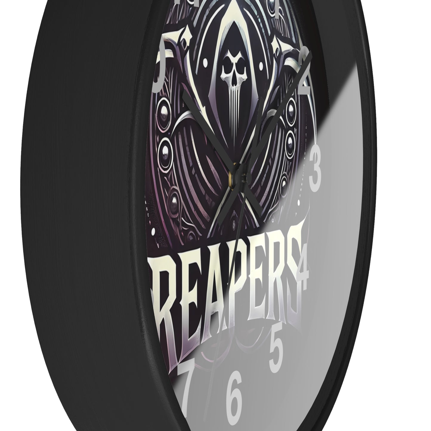 Reapers Wall Clock – Time Is a Weapon