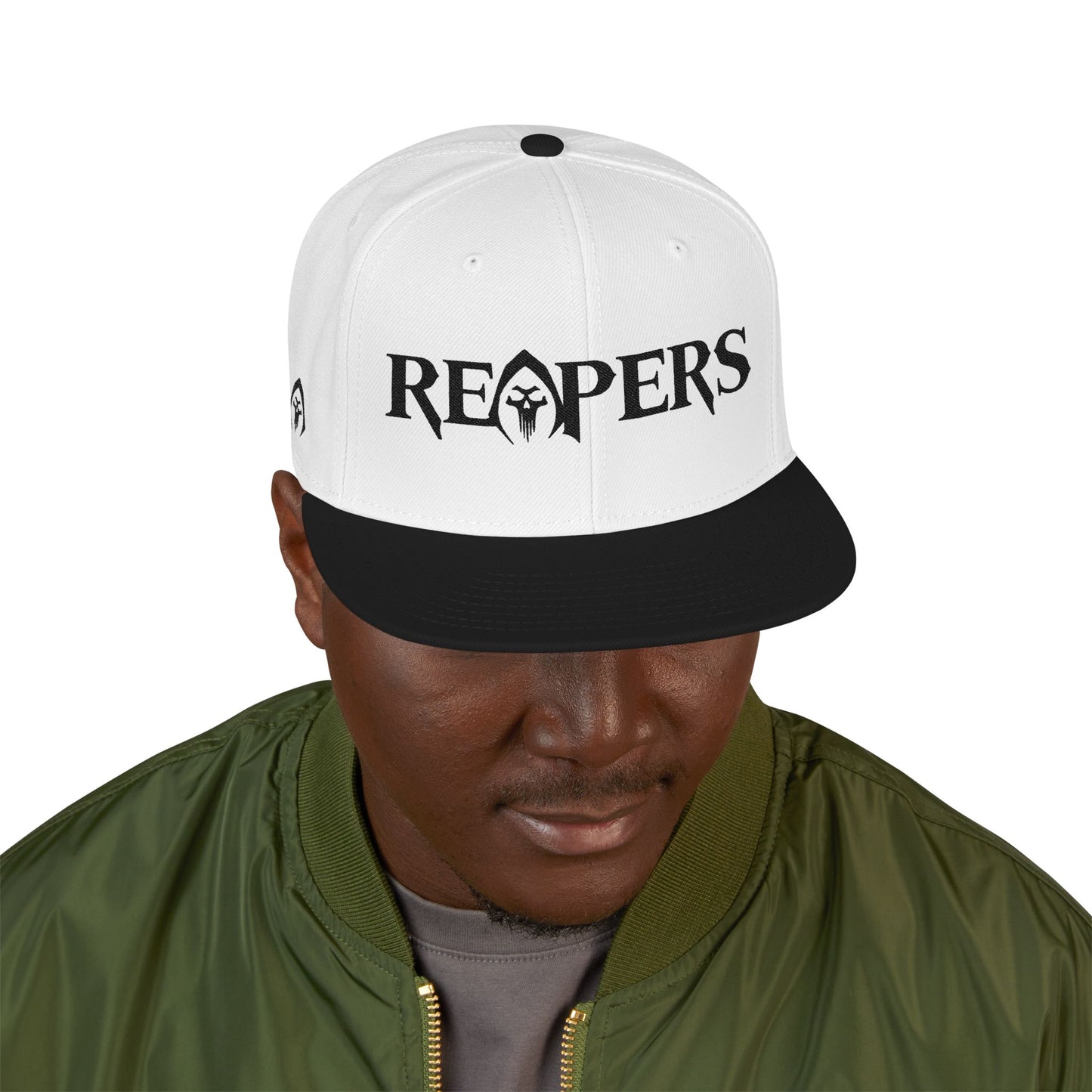 Gorra snapback de perfil alto REAPERS