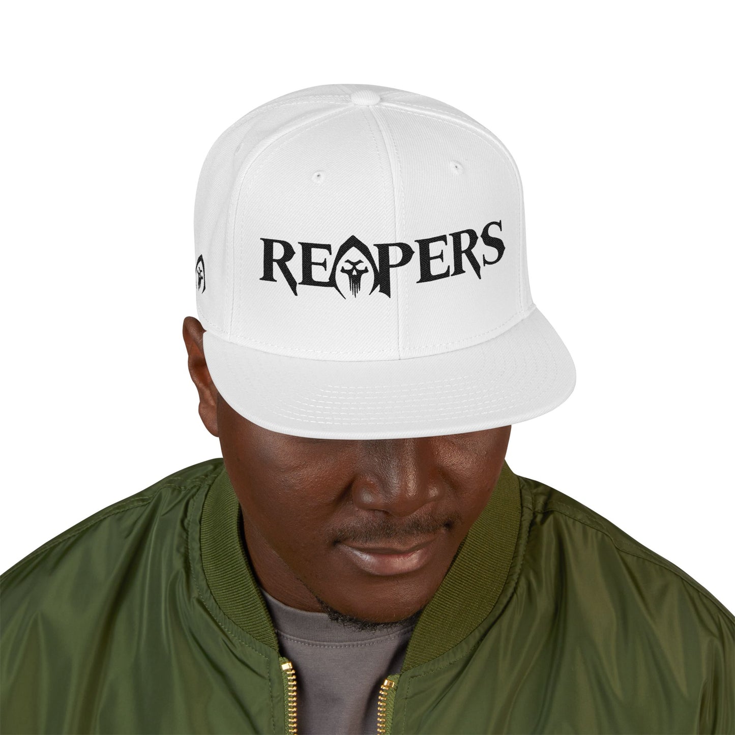 Gorra snapback de perfil alto REAPERS
