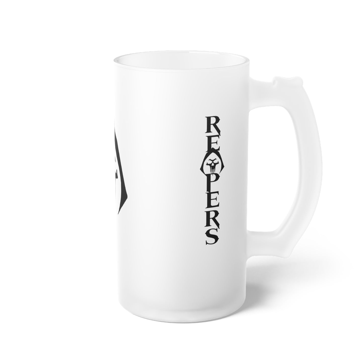 Reapers Frosted Mug – Chill Your Pour, Not Your Presence