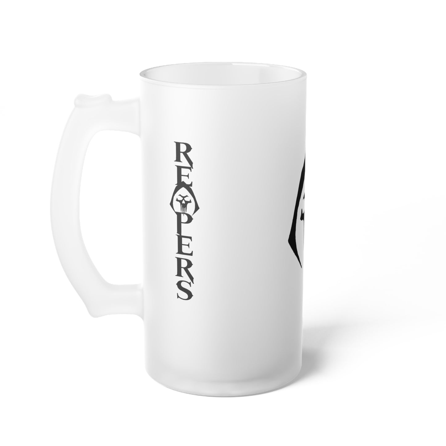 Reapers Frosted Mug – Chill Your Pour, Not Your Presence