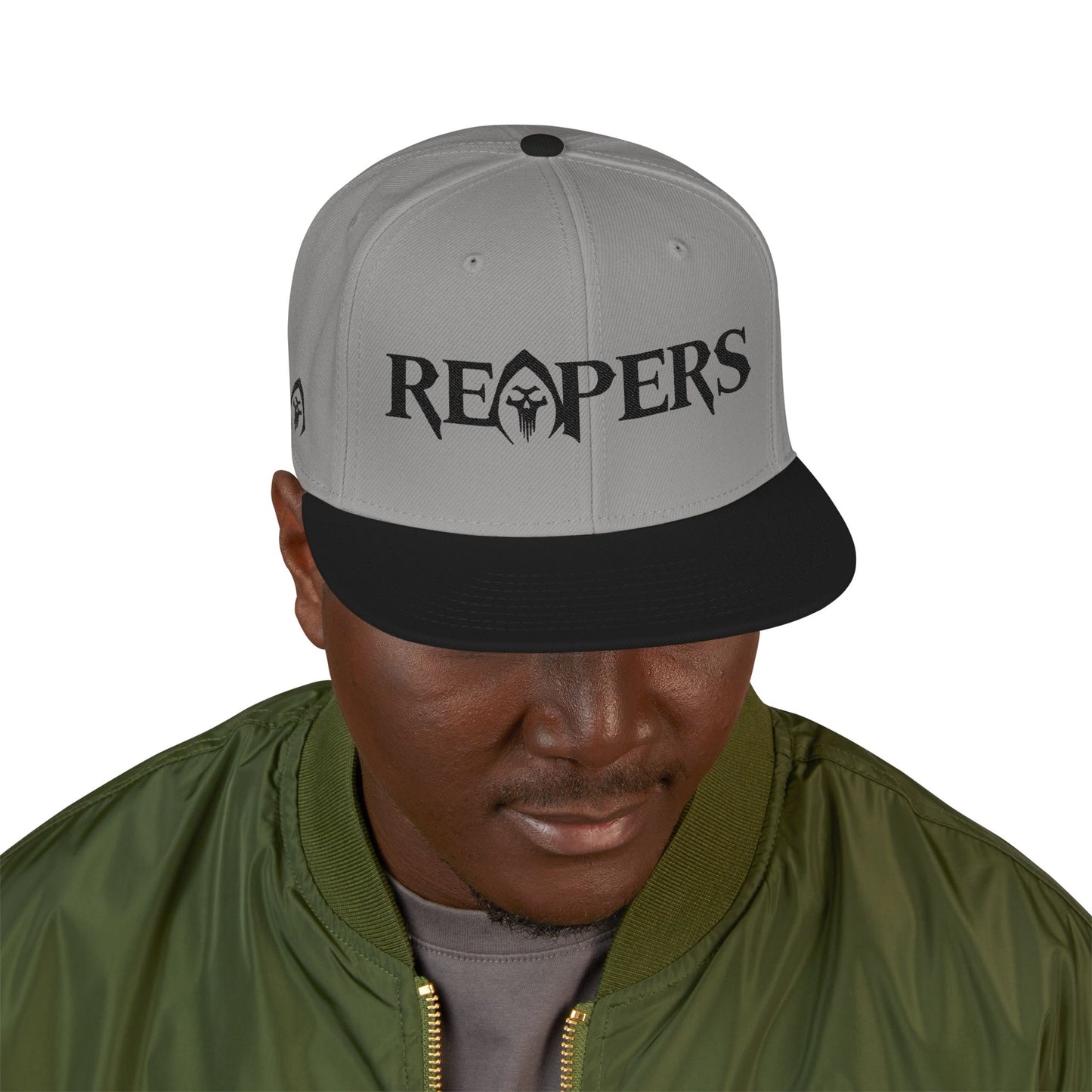 Gorra snapback de perfil alto REAPERS