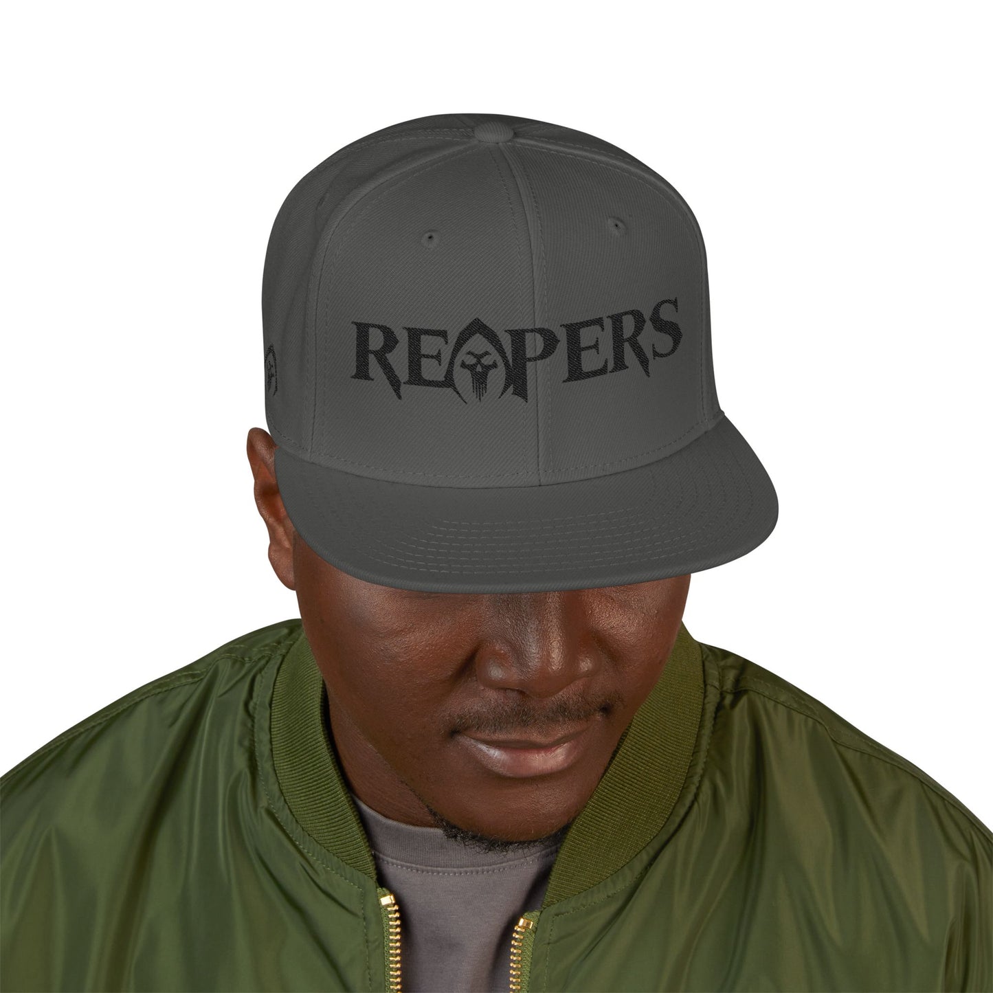 Gorra snapback de perfil alto REAPERS