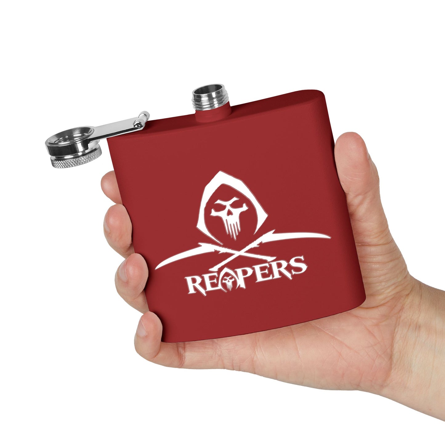 Reapers Tactical Flask – Sip. Survive. Repeat.