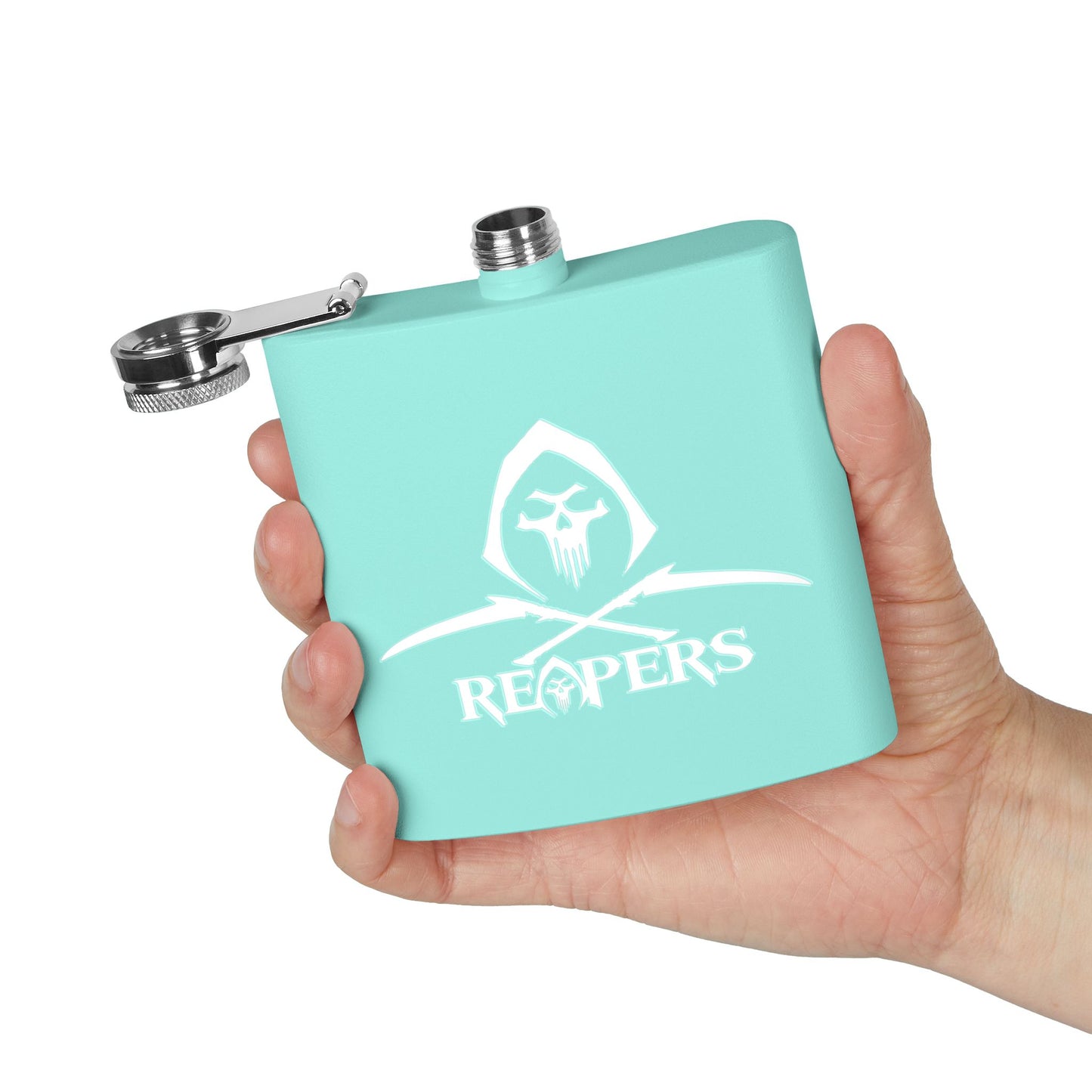 Reapers Tactical Flask – Sip. Survive. Repeat.
