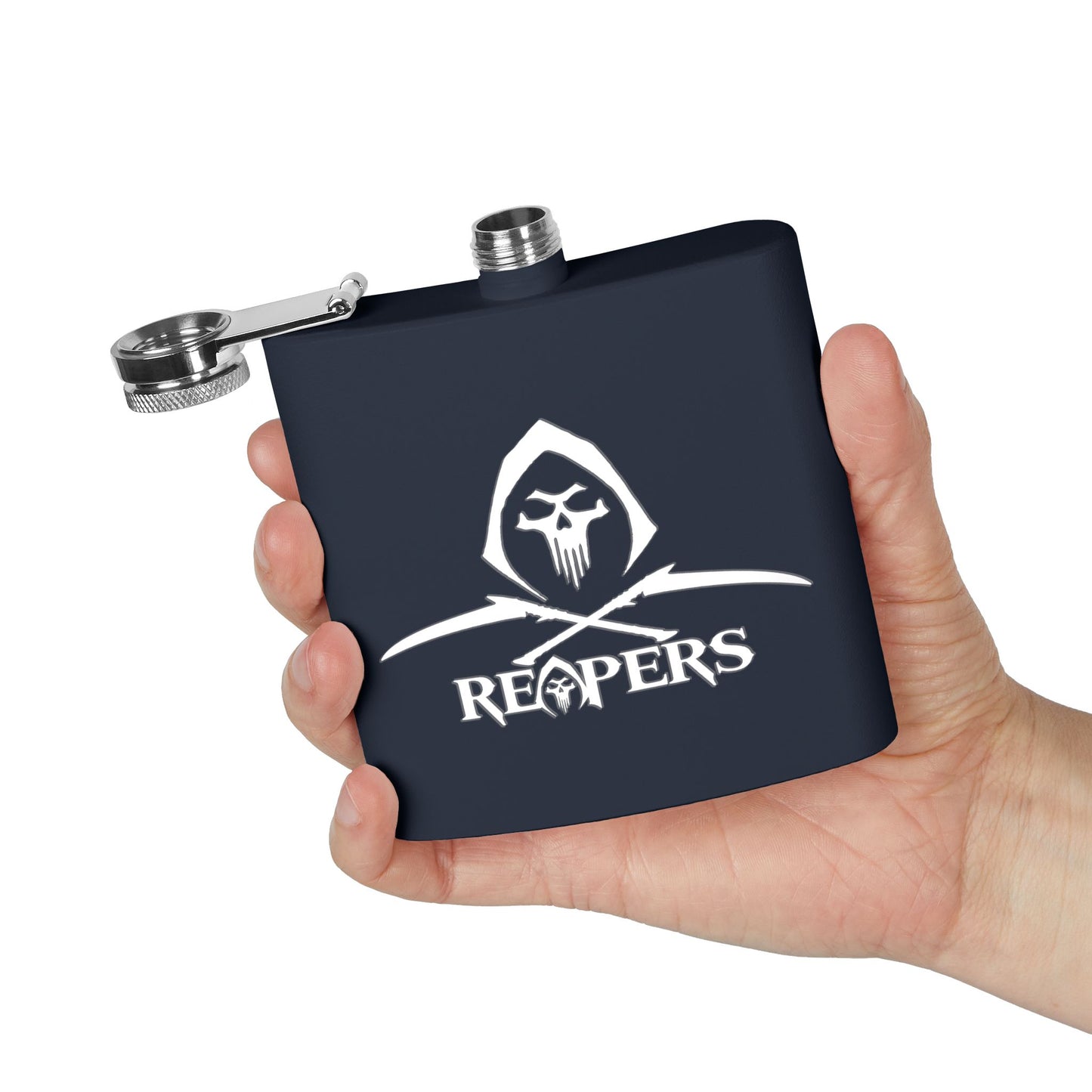 Reapers Tactical Flask – Sip. Survive. Repeat.