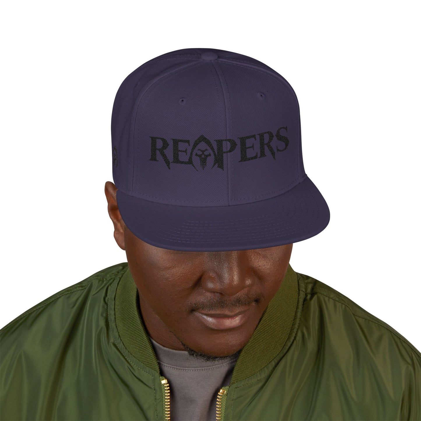 Gorra snapback de perfil alto REAPERS