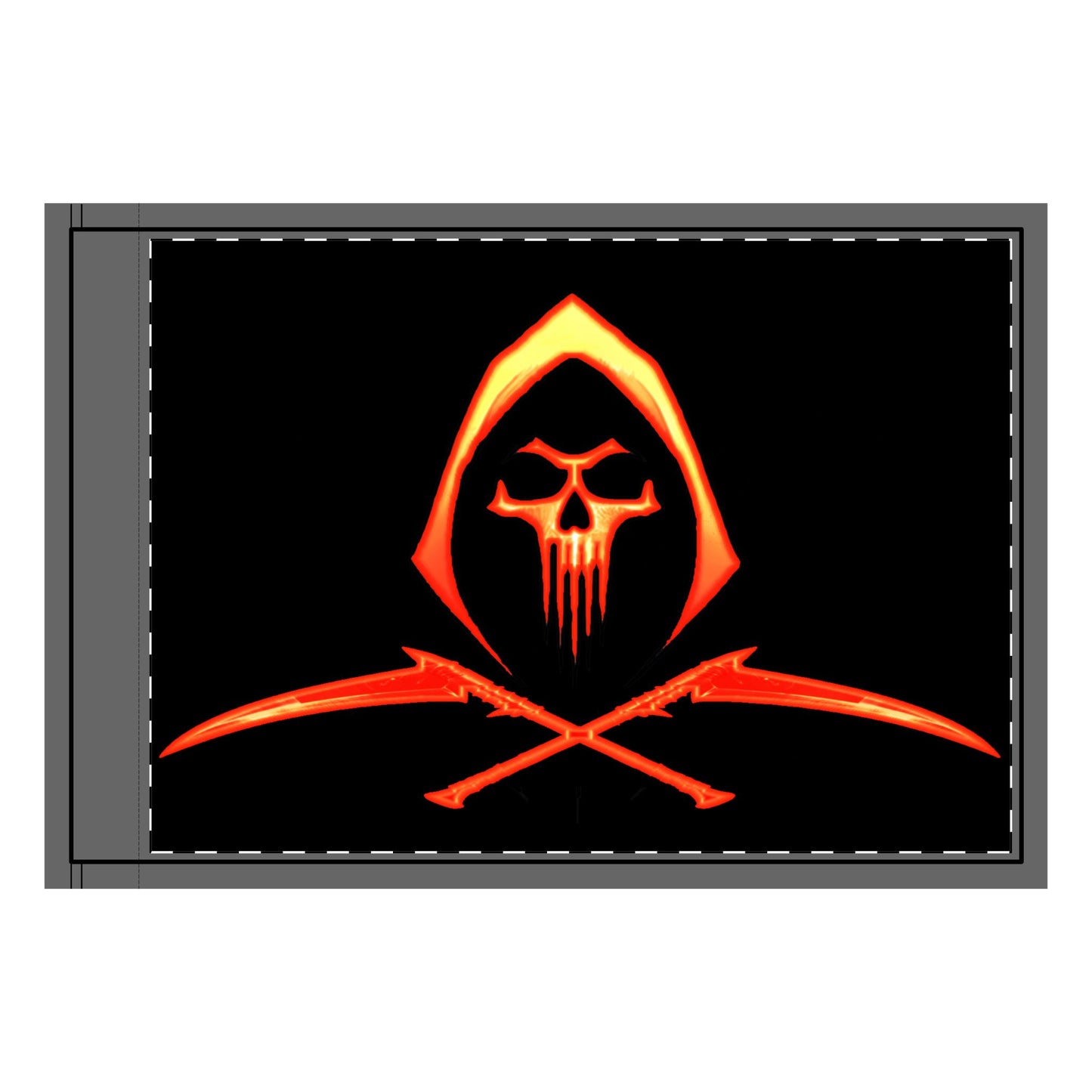 REAPERS Signal Banner – Double-Sided Tactical Standard