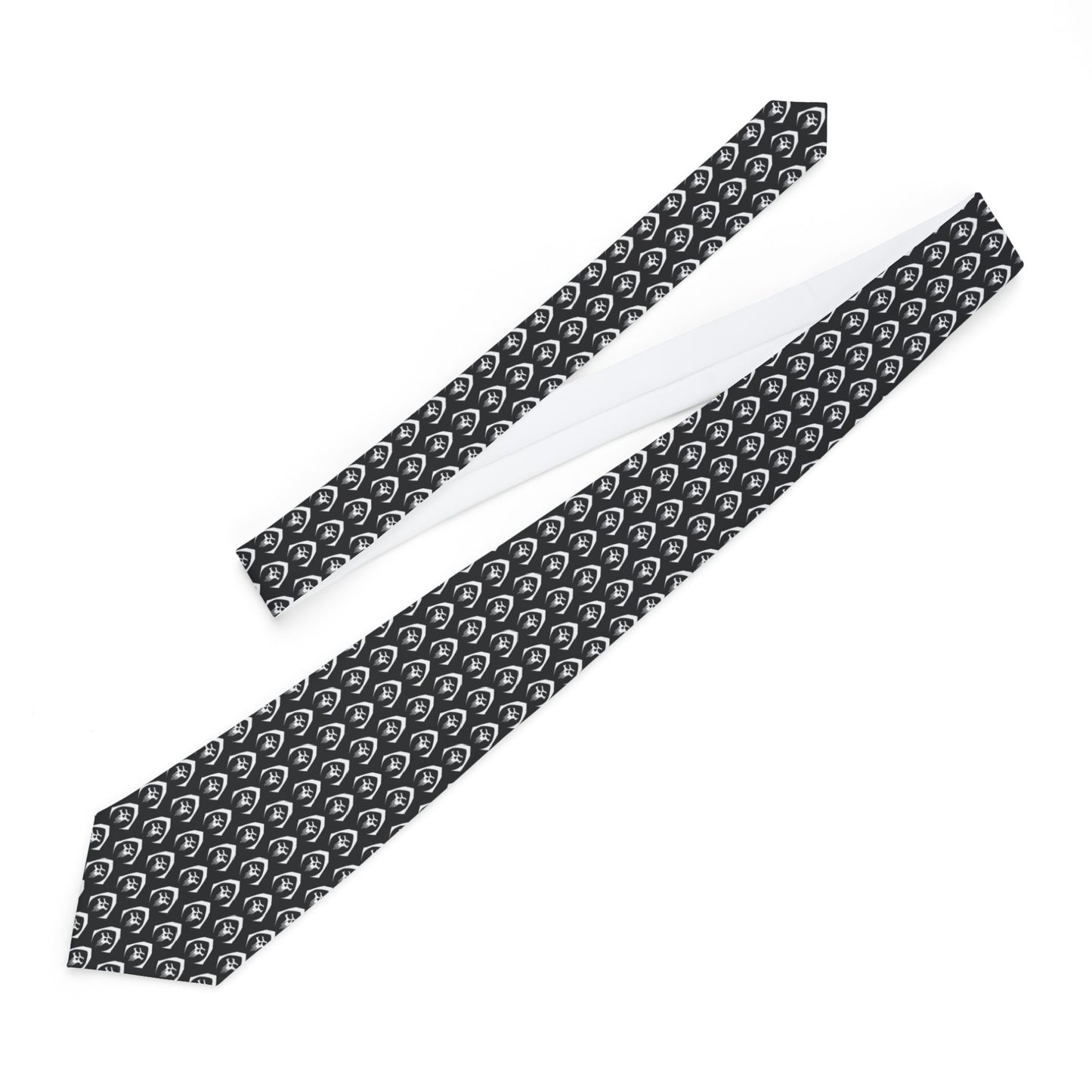 Reapers Satin Necktie – Formal. Tactical. Unshakable.