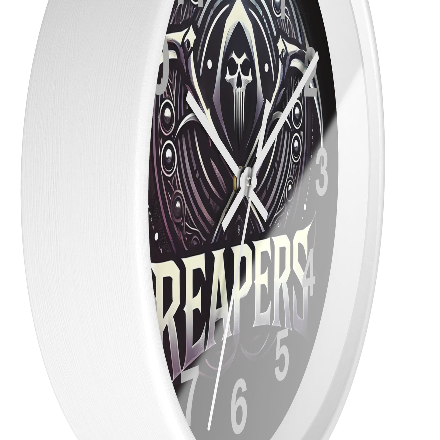 Reapers Wall Clock – Time Is a Weapon