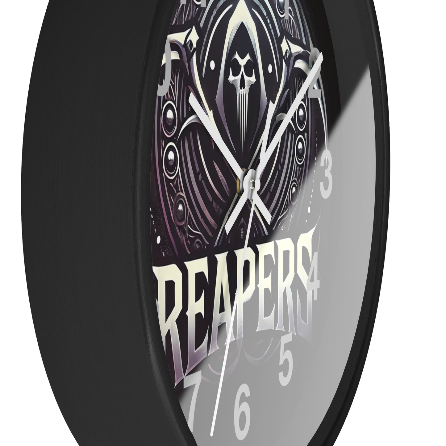 Reapers Wall Clock – Time Is a Weapon