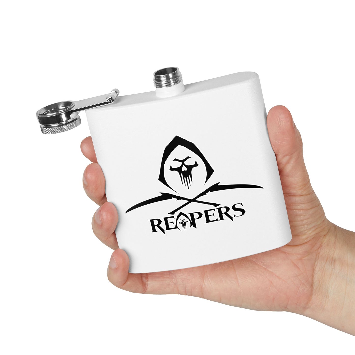Reapers Tactical Flask – Sip. Survive. Repeat.
