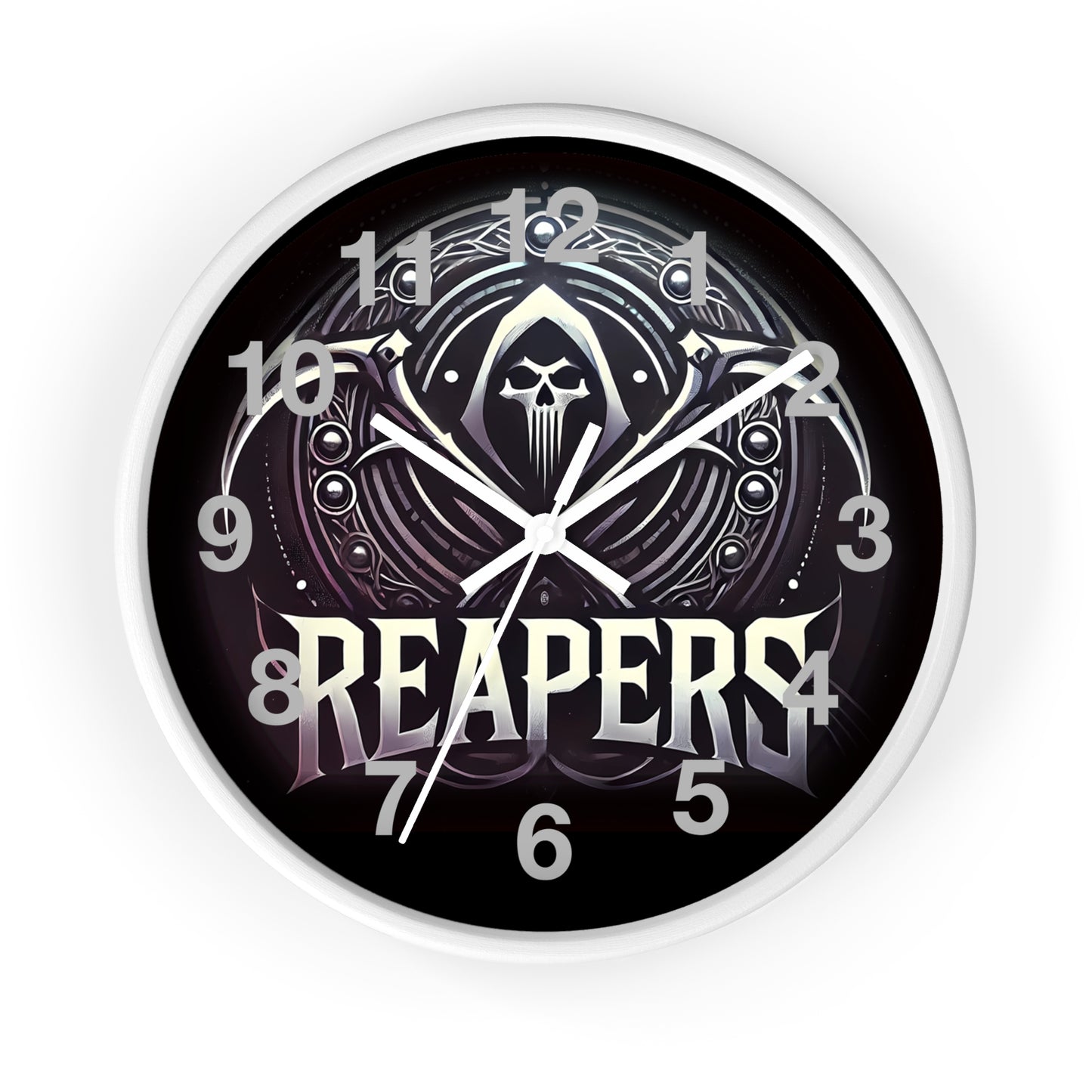 Reapers Wall Clock – Time Is a Weapon
