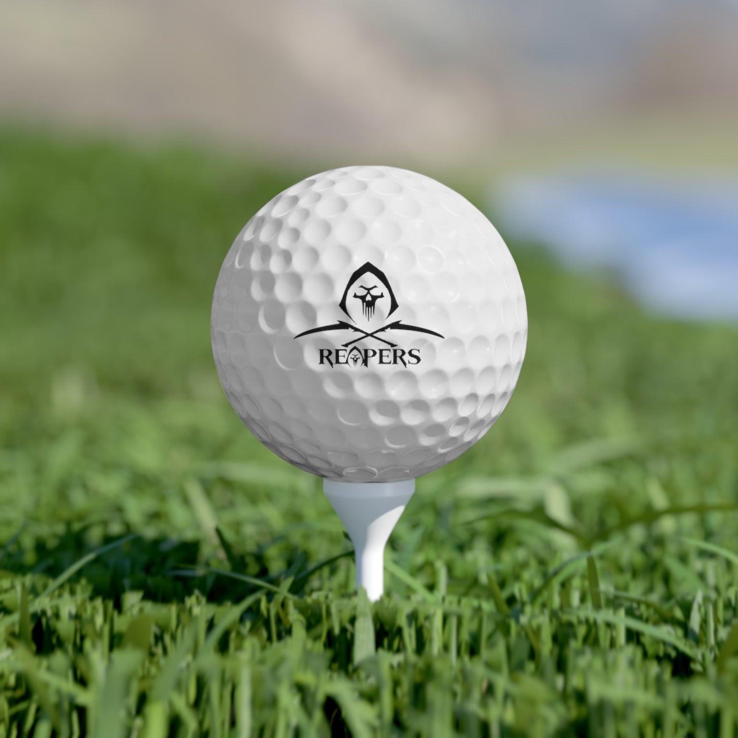REAPERS Custom Golf Balls – 6-Pack // Hit the Pin
