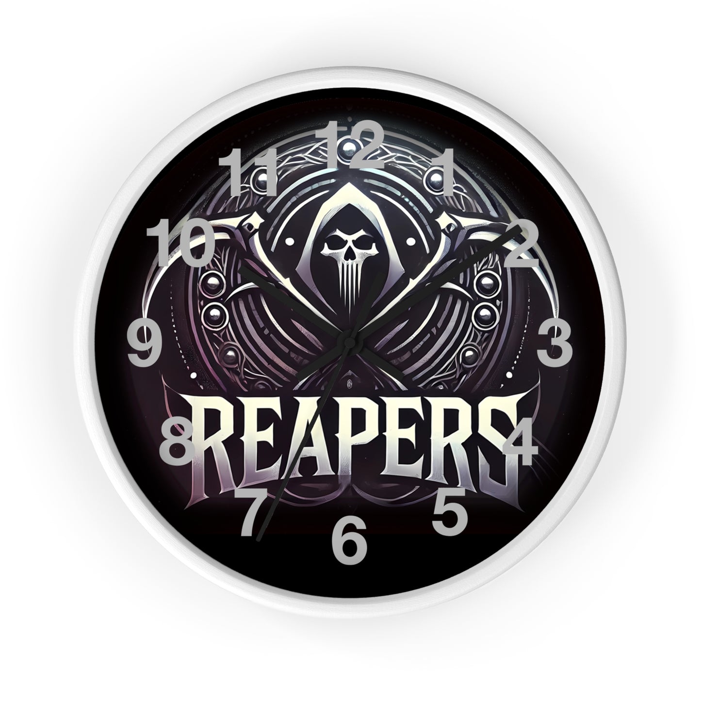 Reapers Wall Clock – Time Is a Weapon