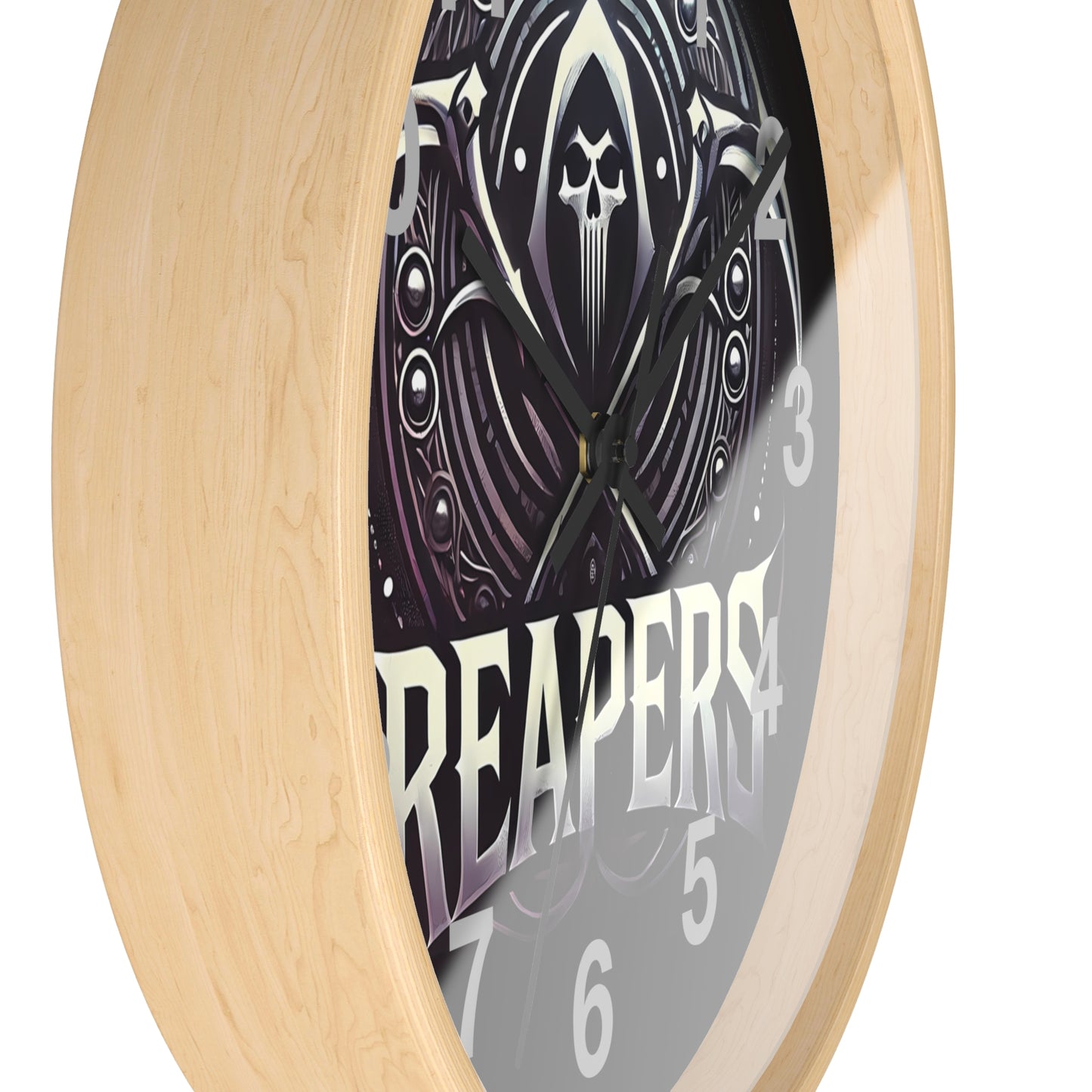 Reapers Wall Clock – Time Is a Weapon
