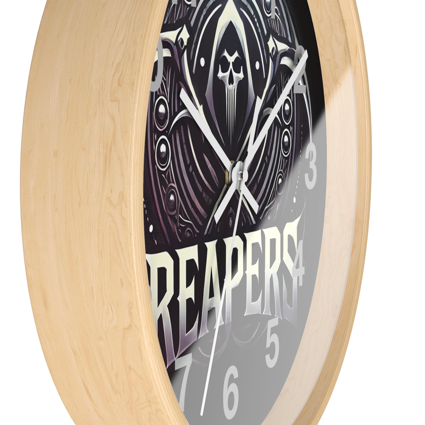 Reapers Wall Clock – Time Is a Weapon