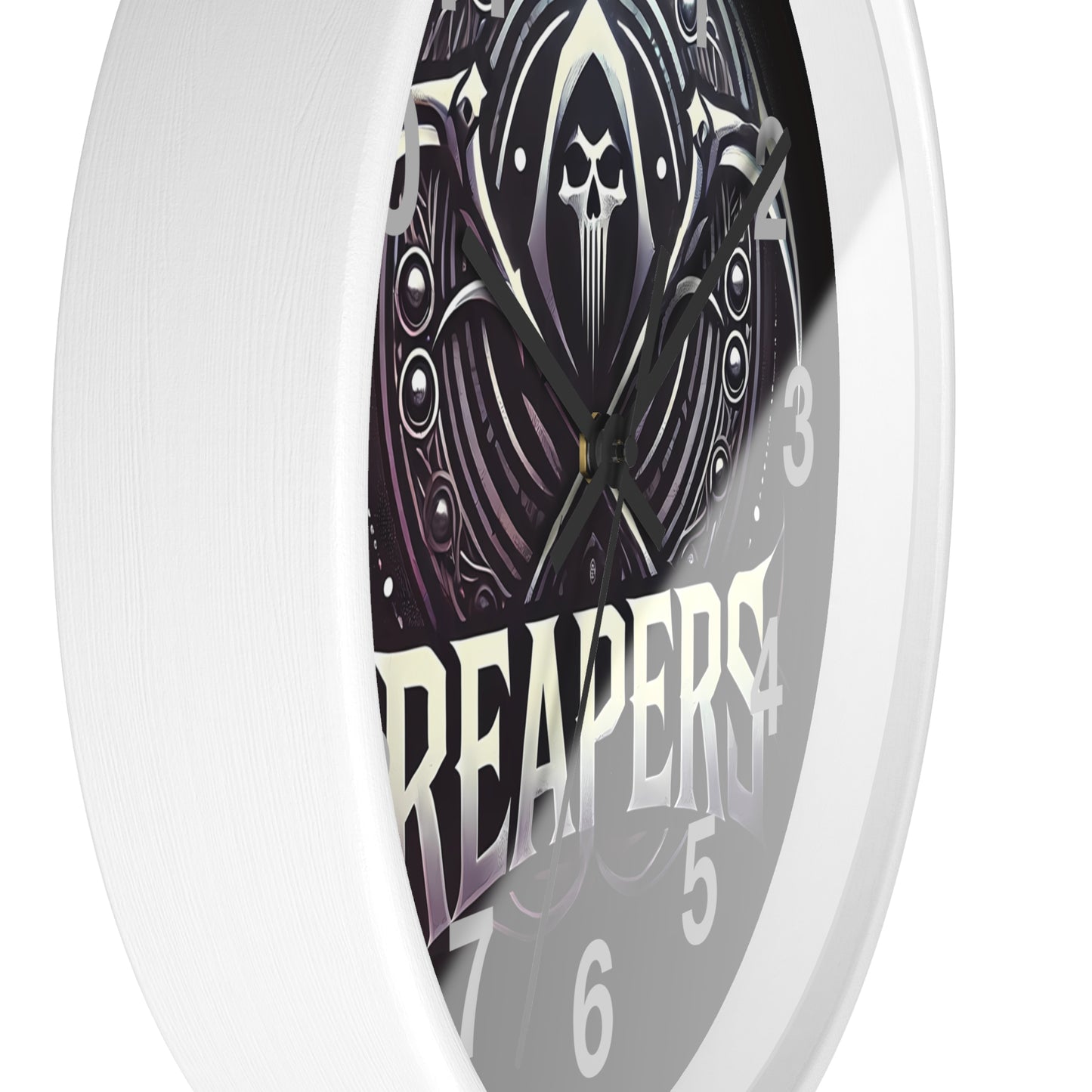 Reapers Wall Clock – Time Is a Weapon
