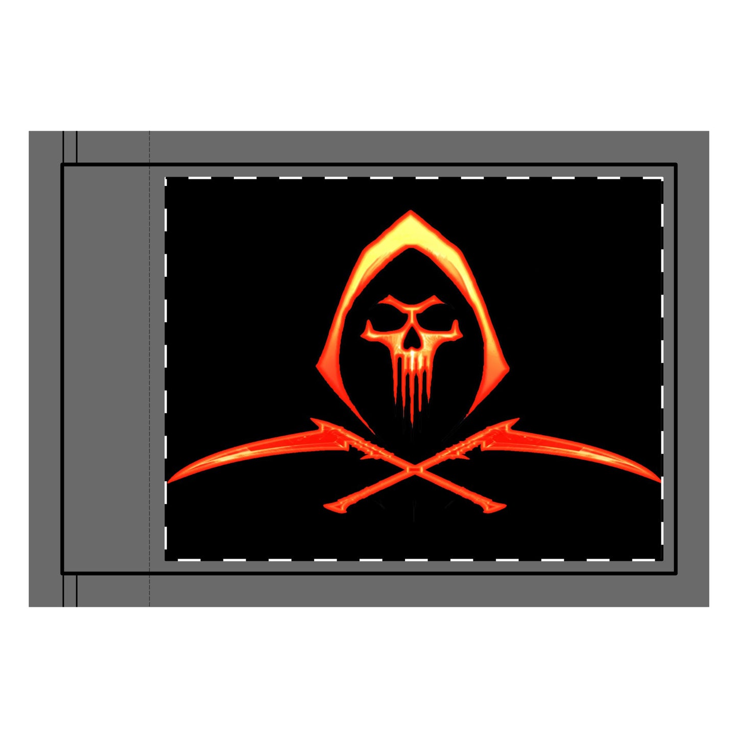 REAPERS Signal Banner – Double-Sided Tactical Standard