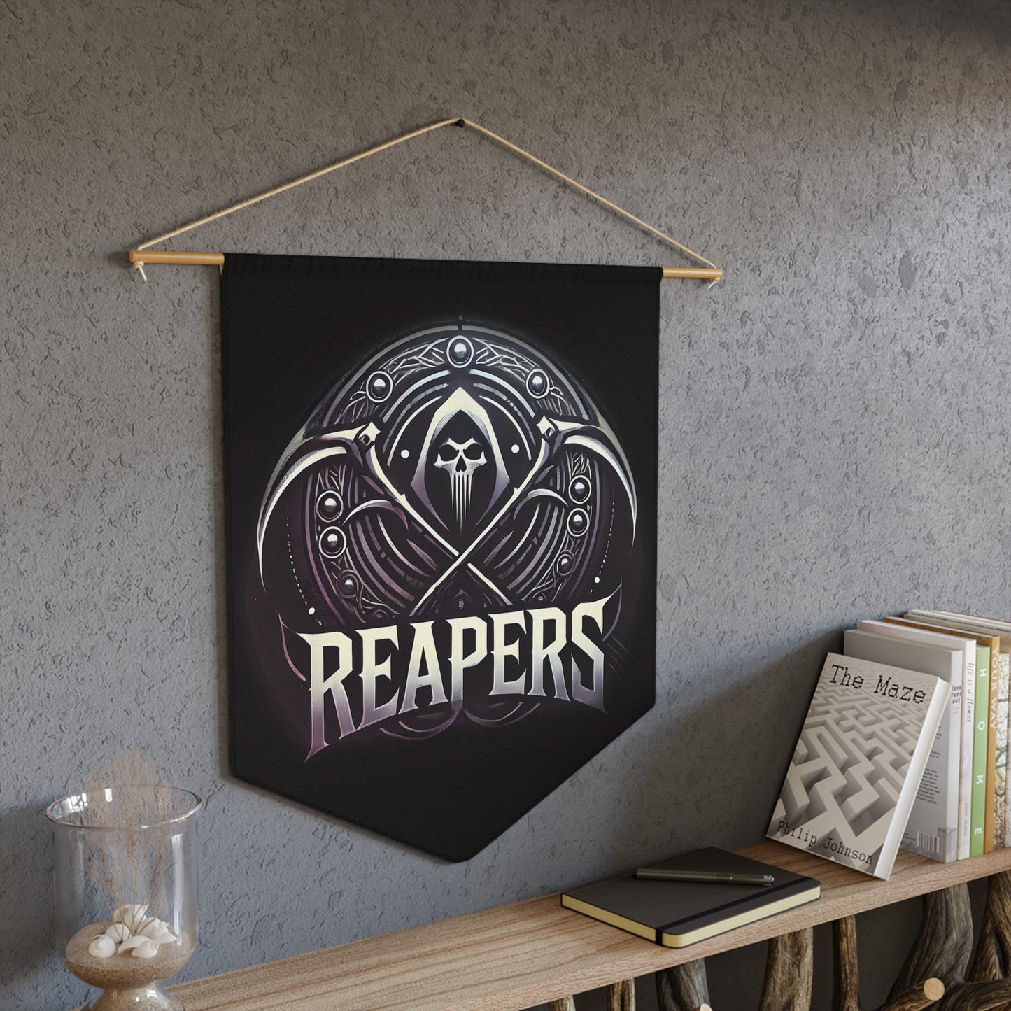 Reapers Wall Banner | Battle-Tested Decor for Gamers & PvP Legends