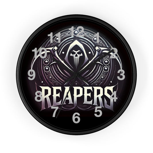 Reapers Wall Clock – Time Is a Weapon
