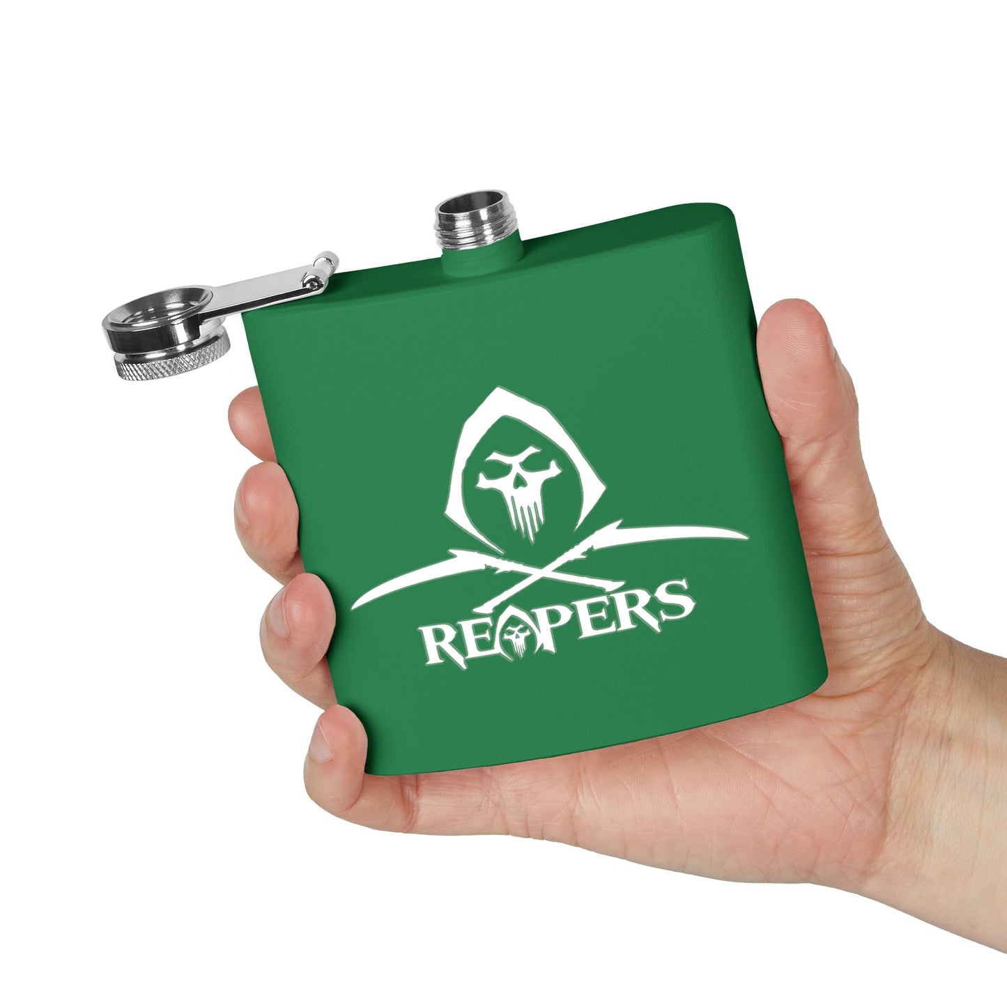 Reapers Tactical Flask – Sip. Survive. Repeat.