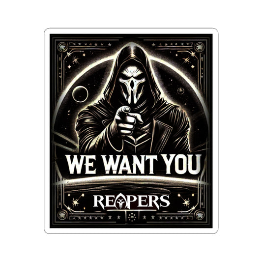 Reapers Kiss-Cut Stickers – Mark Your Territory