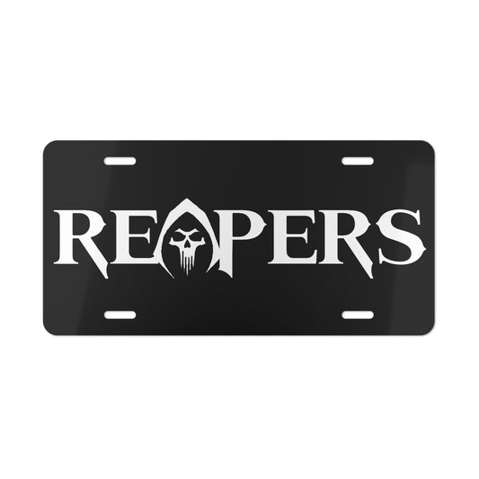 REAPERS Custom Aluminum Vanity Plate | Signal the Fleet