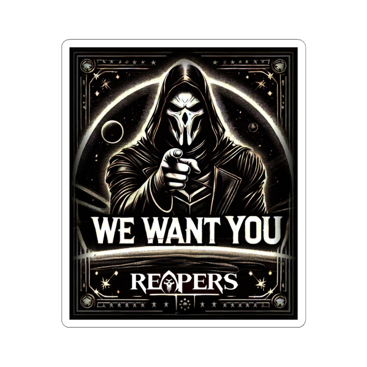 Reapers Kiss-Cut Stickers – Mark Your Territory